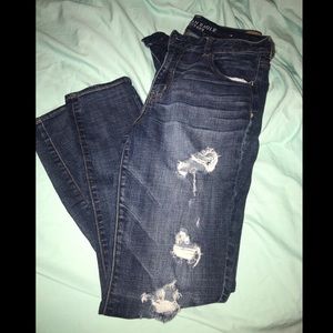 American Eagle Hi-Rise Jeggings; Size 14